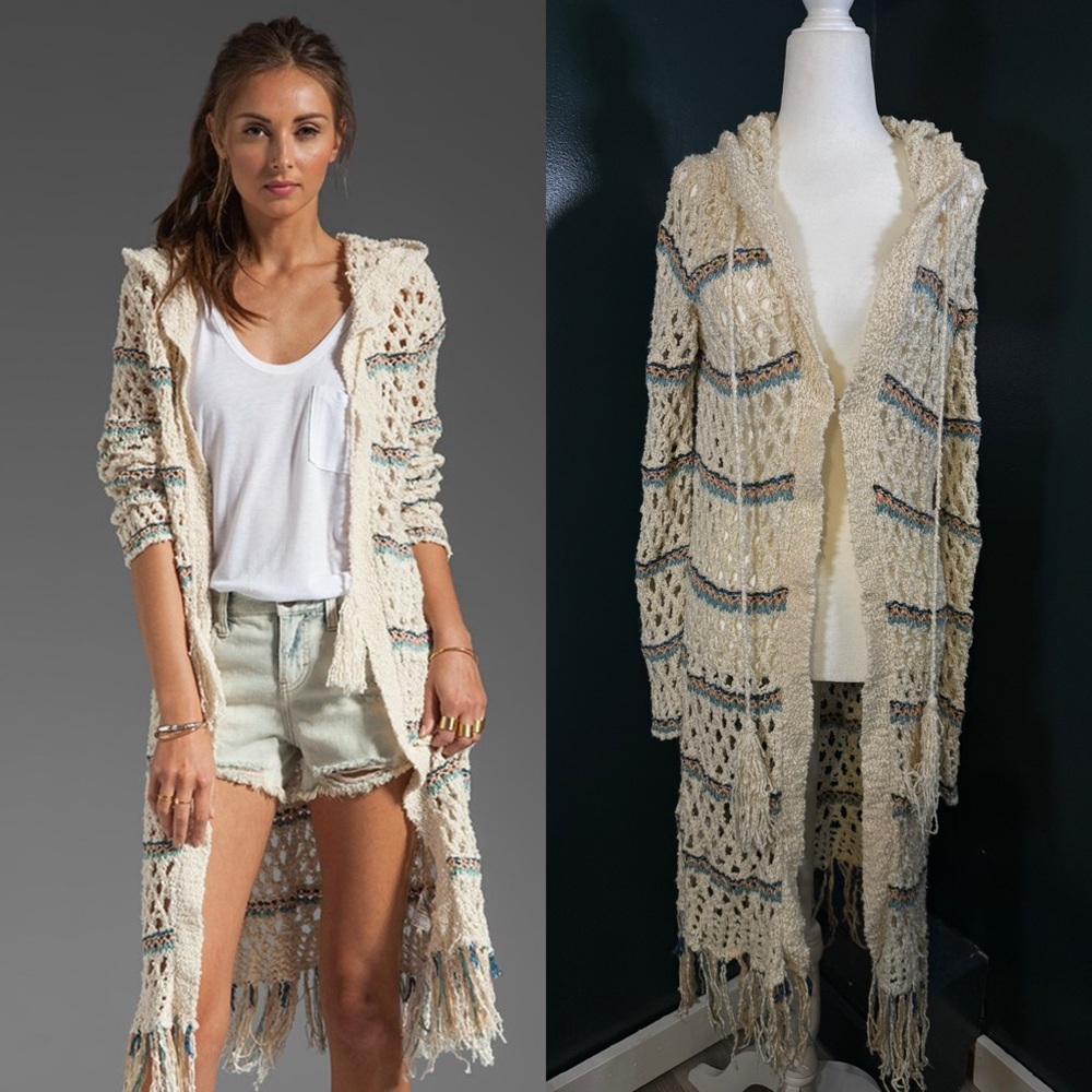 Free People • Sunblock Crotchet Cardigan